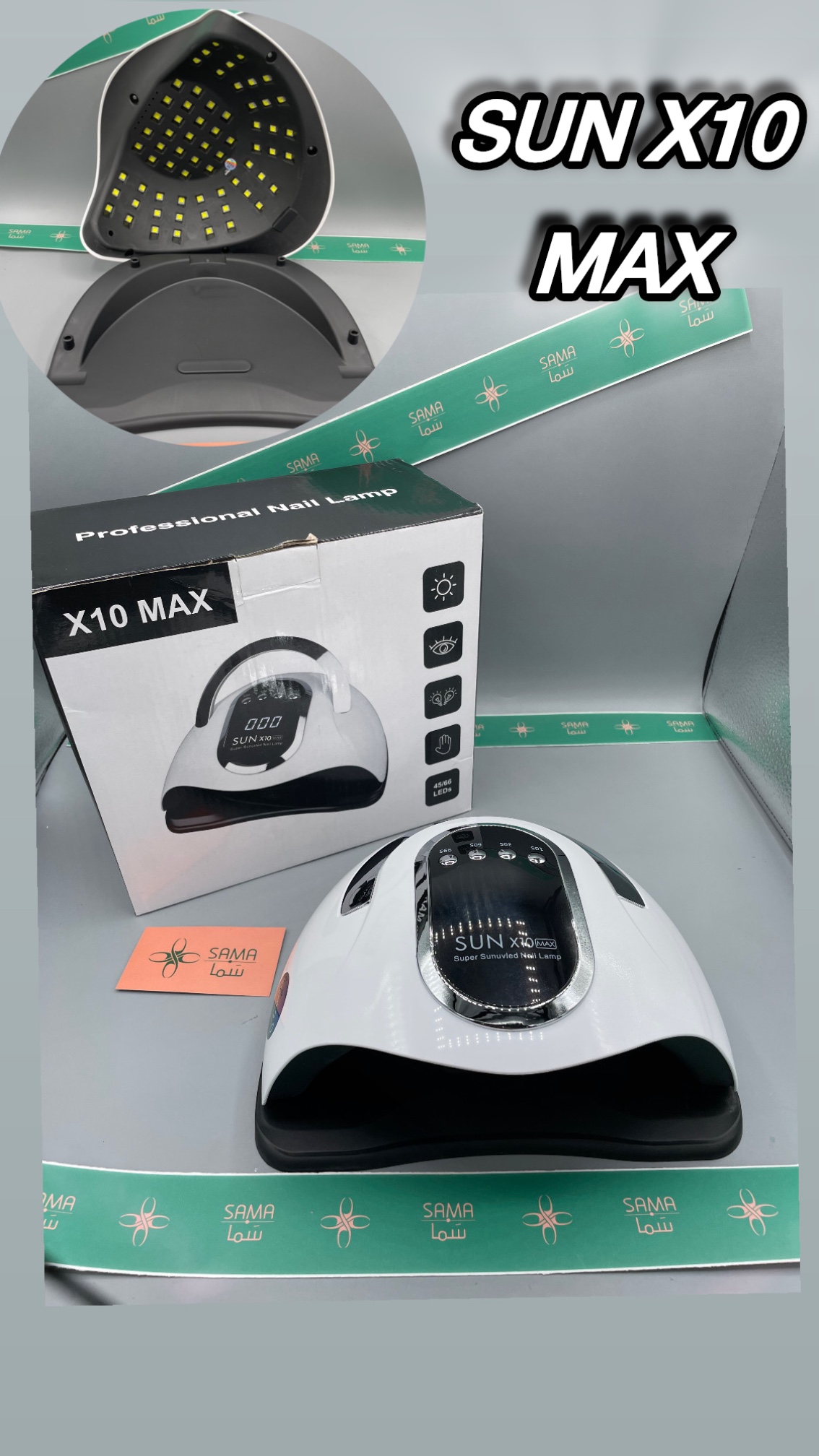 دستگاه یو وی ال ای دی مدل sun x10 max