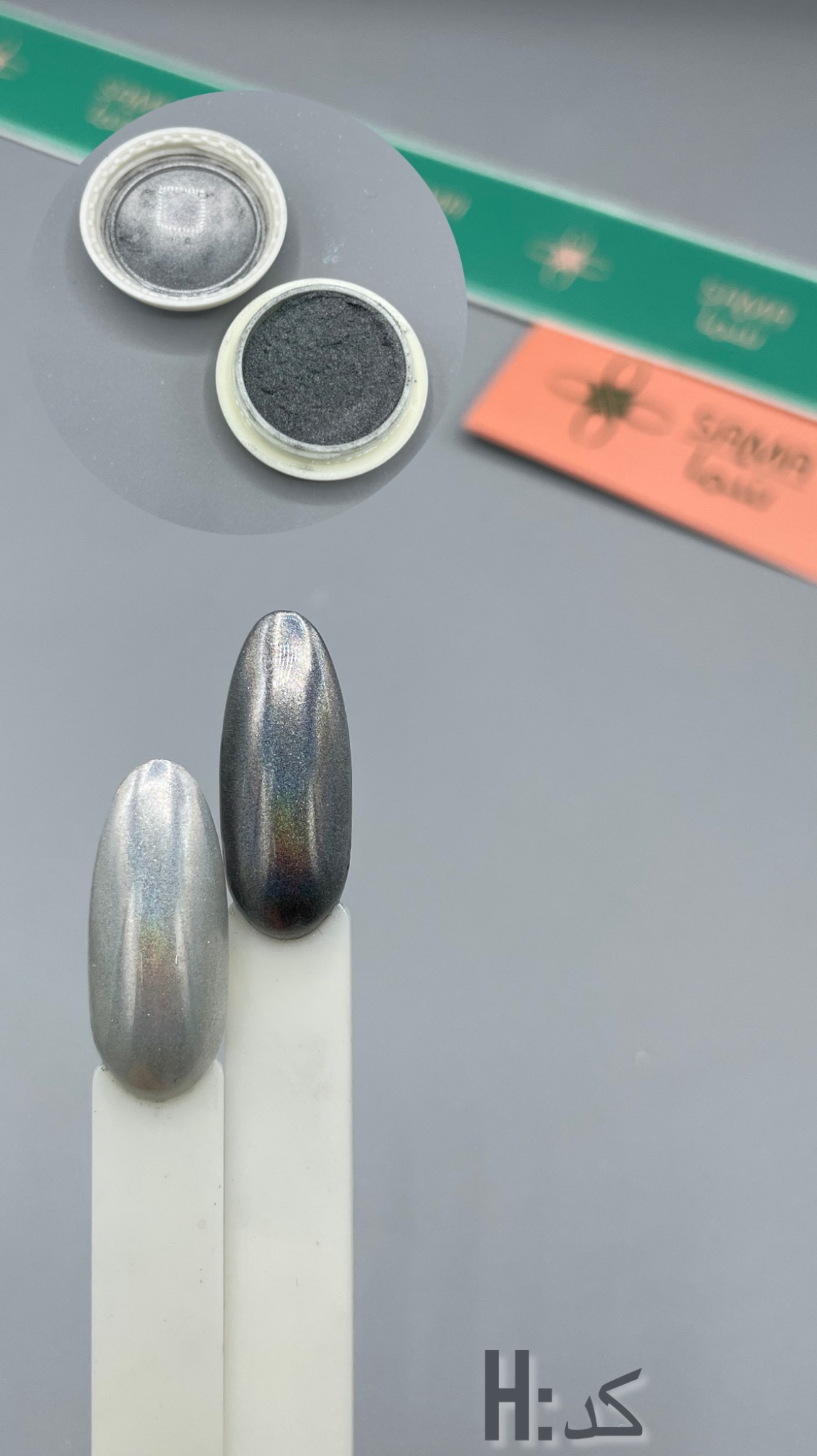 کروم نقره ای  کد H